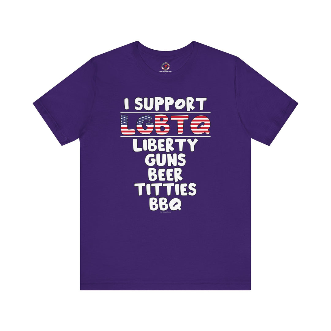 I Support LGBTQ T-Shirt