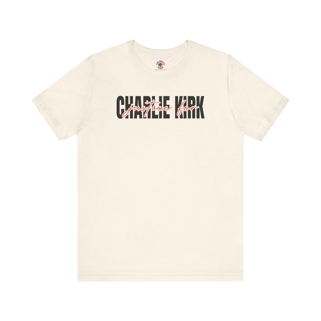 Charlie Kirk Justice T-Shirt