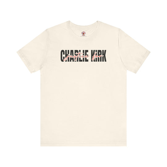 Charlie Kirk Justice T-Shirt