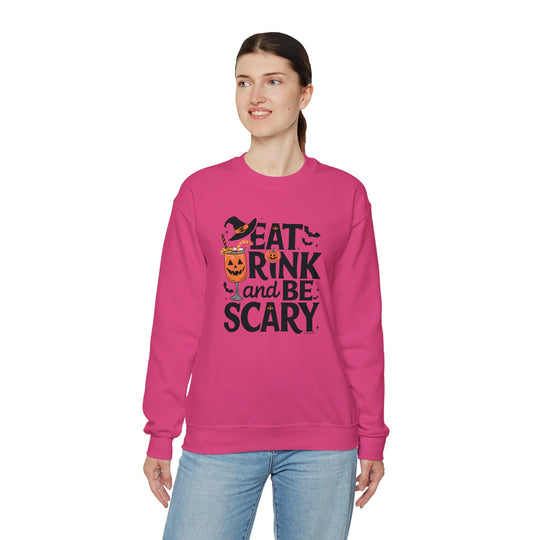 Eat Drink and Be Scary Crewneck Sweatshirt