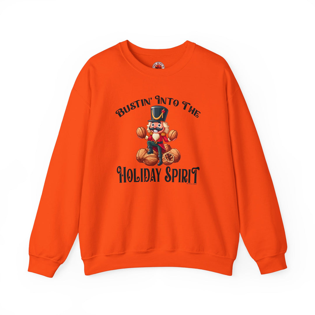 Bustin' Into The Holiday Spirit Crewneck Sweatshirt