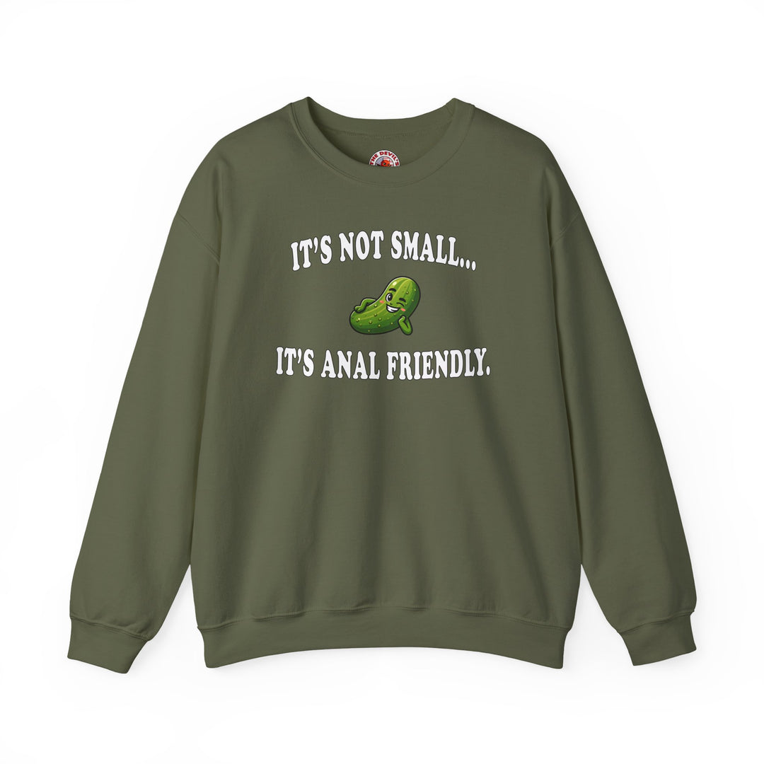 It's Not Small Crewneck Sweatshirt