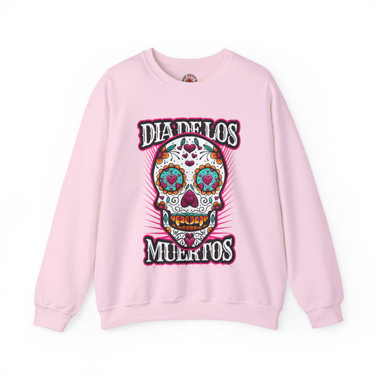 Dia De Los Muertos Skull Crewneck Sweatshirt