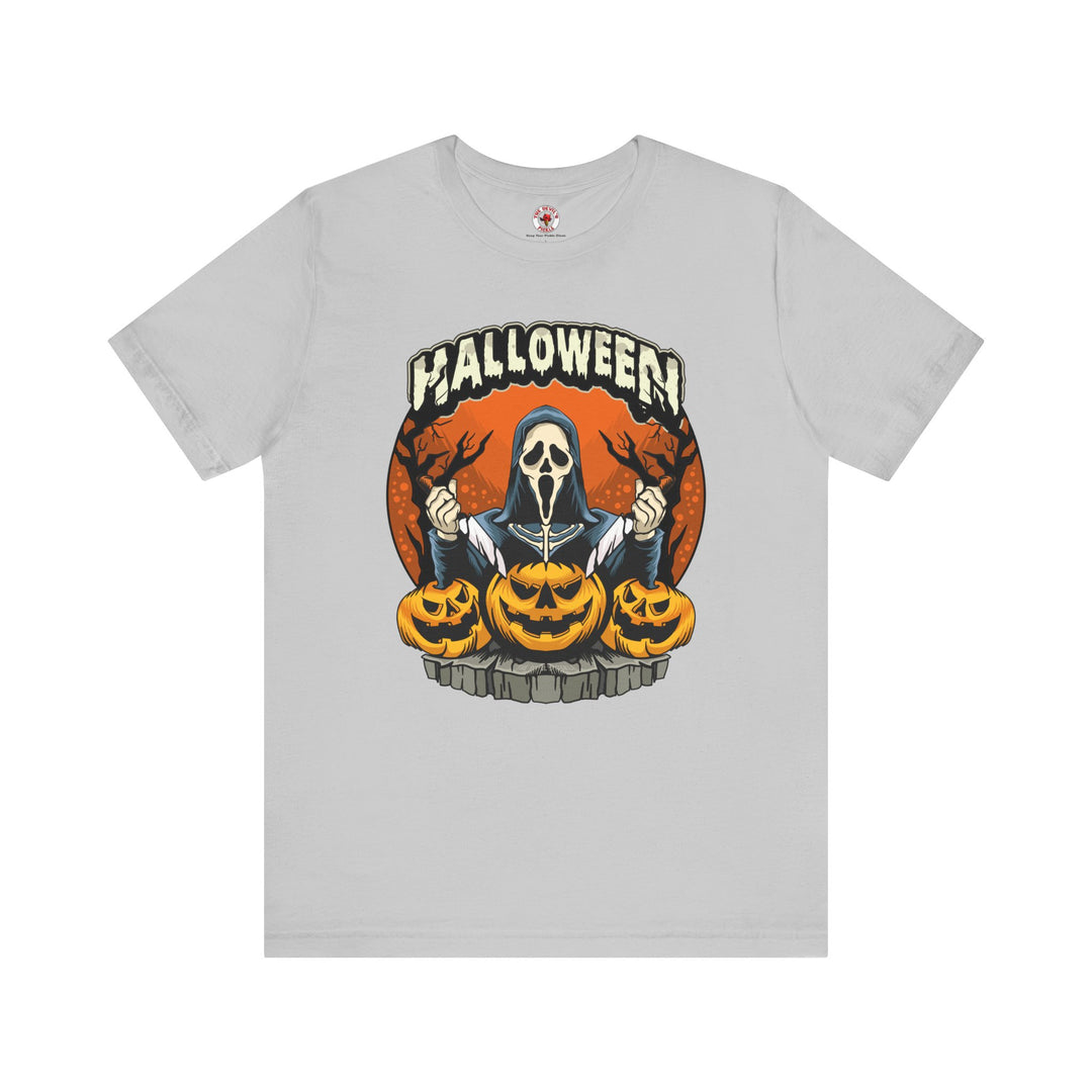 Screamer Killer Ghost Halloween T-Shirt