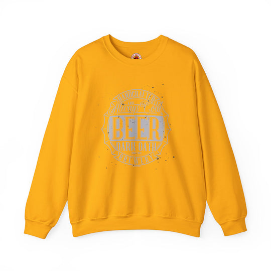 Handcrafted and Always Cold Beer Crewneck Sweatshirt