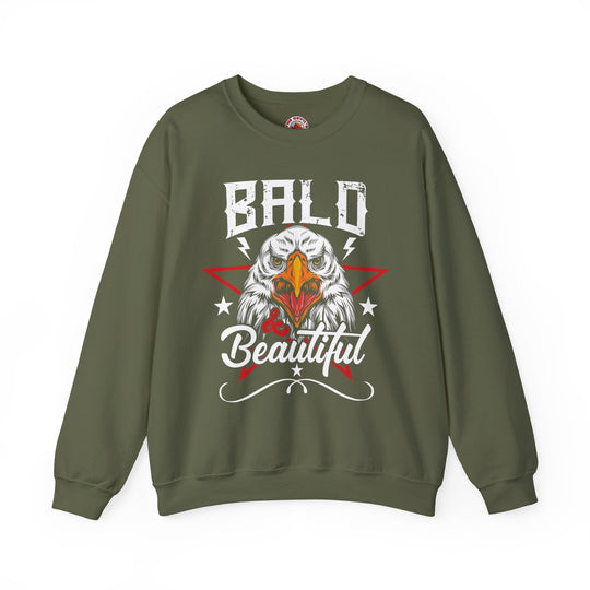 Bald And Beautiful Crewneck Sweatshirt