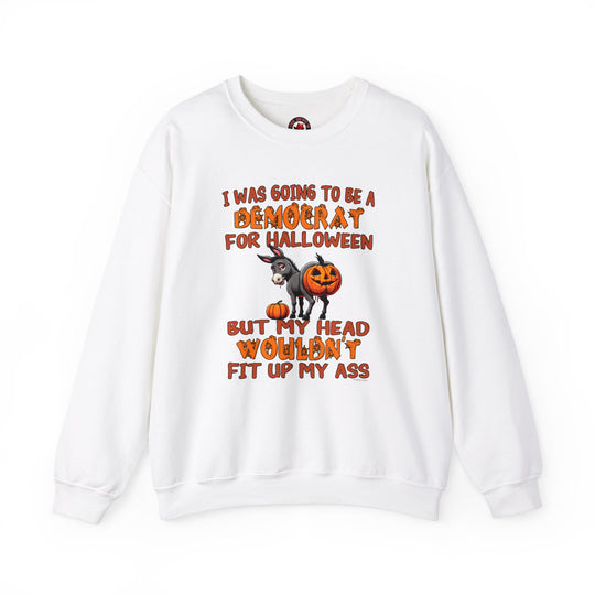 Democrat for Halloween Crewneck Sweatshirt