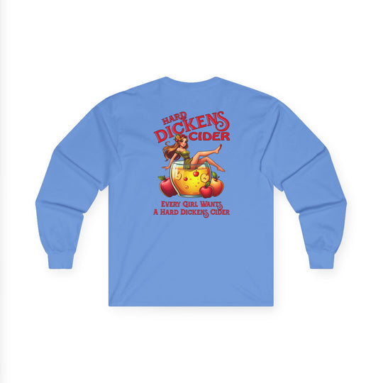 Hard Dickens Cider Front/Back Long Sleeve Tee