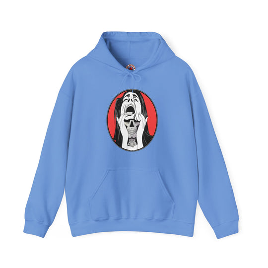 Skull Woman Hooded Sweatshirt