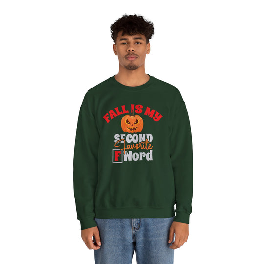 Fall Is My Second Favorite F Word Crewneck Sweatshirt