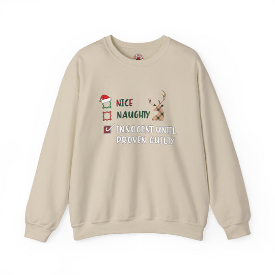 Innocent Until Proven Guilty Crewneck Sweatshirt