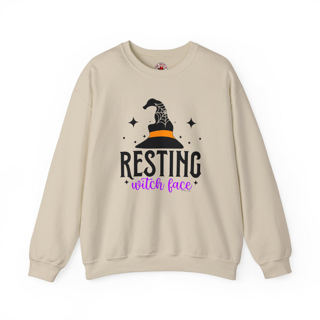 Resting Witch Face Crewneck Sweatshirt