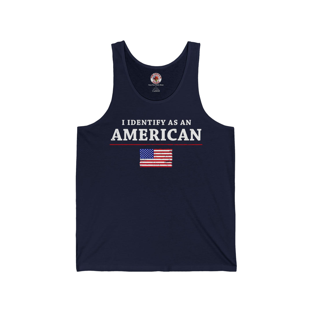 I Identify As An American Tank Top