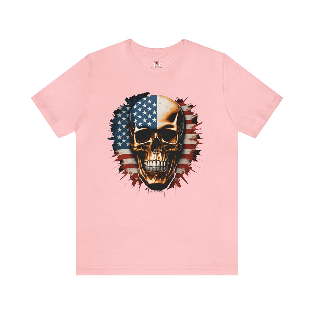 American Flag Skull T-Shirt