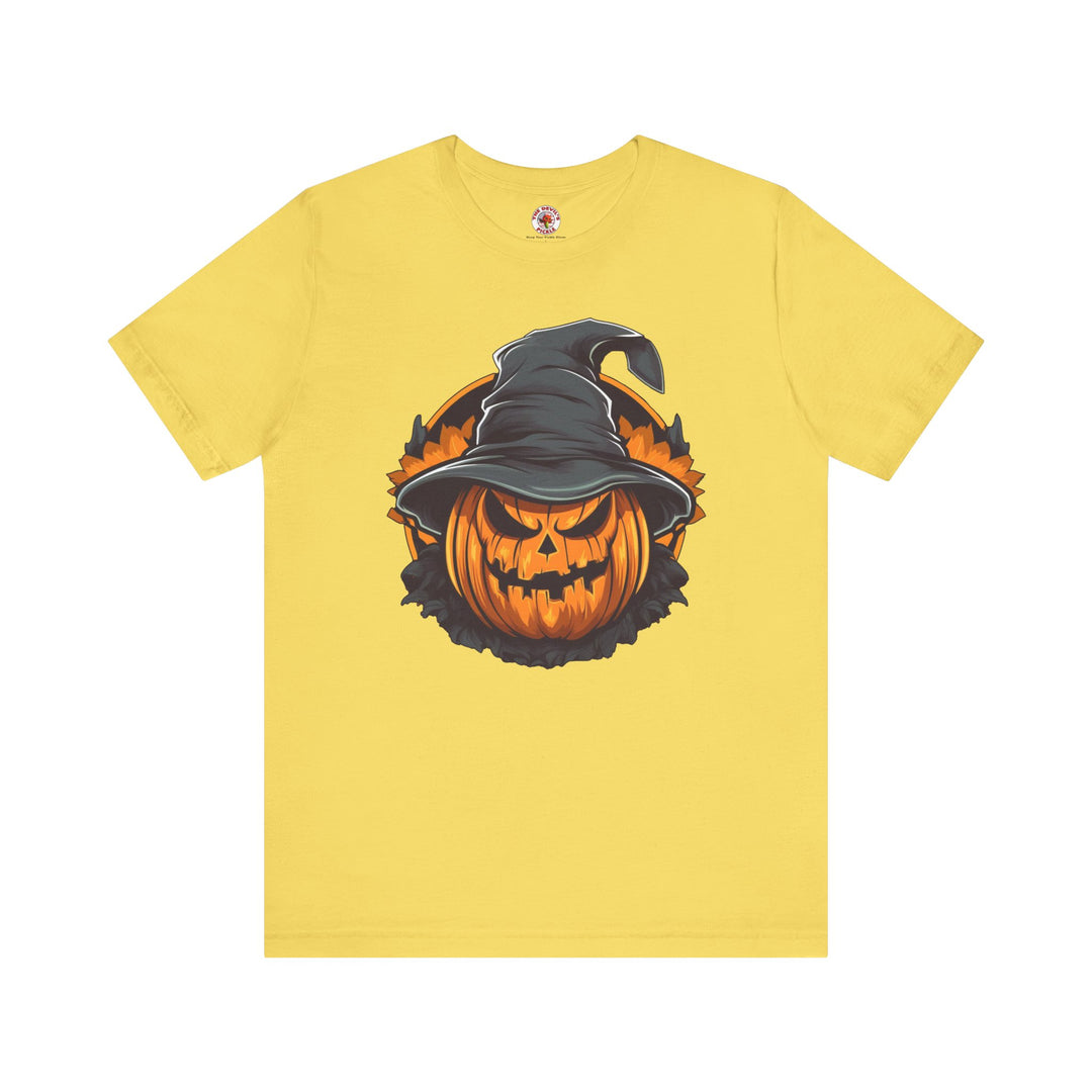 Scary Witch Pumpkin Halloween T-Shirt