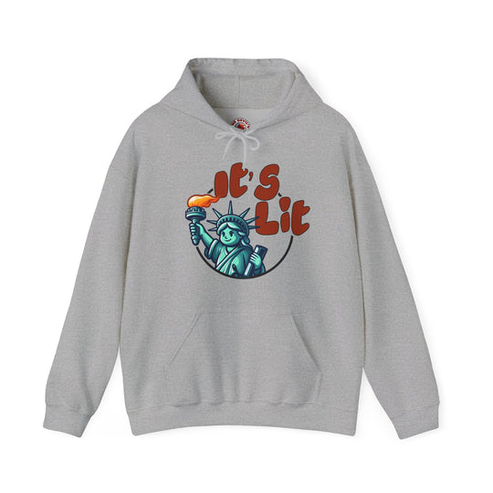 It's Lit Hooded Sweatshirt