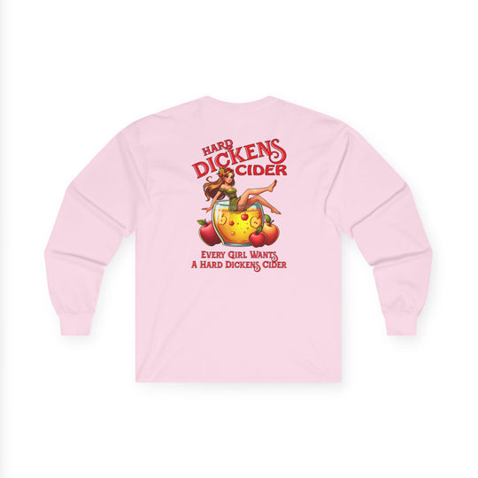 Hard Dickens Cider Front/Back Long Sleeve Tee