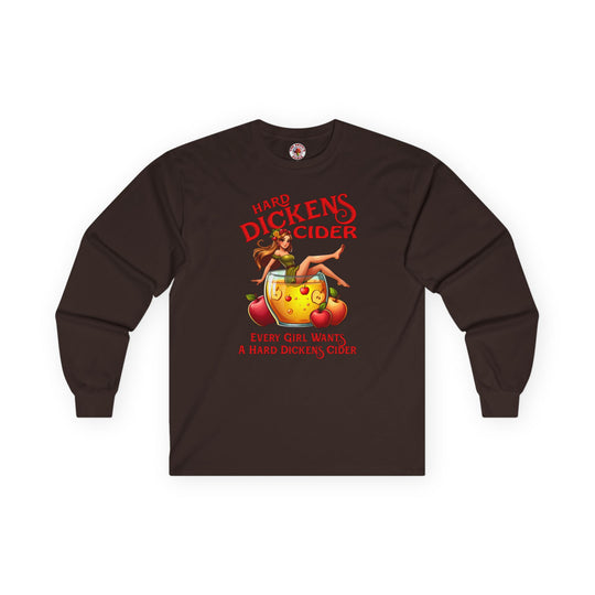 Hard Dickens Cider Long Sleeve Tee