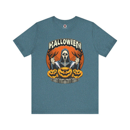 Screamer Killer Ghost Halloween T-Shirt