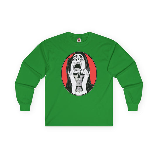 Skull Woman Long Sleeve Tee