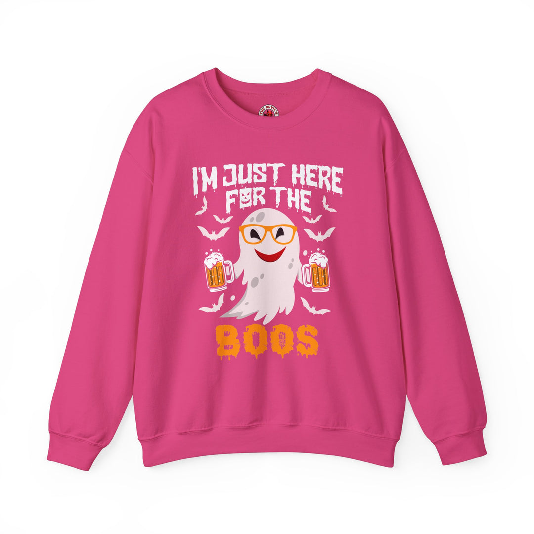 I'm Just Here For The Boos Crewneck Sweatshirt