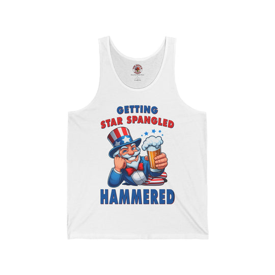 Star Spangled Hammered Tank Top