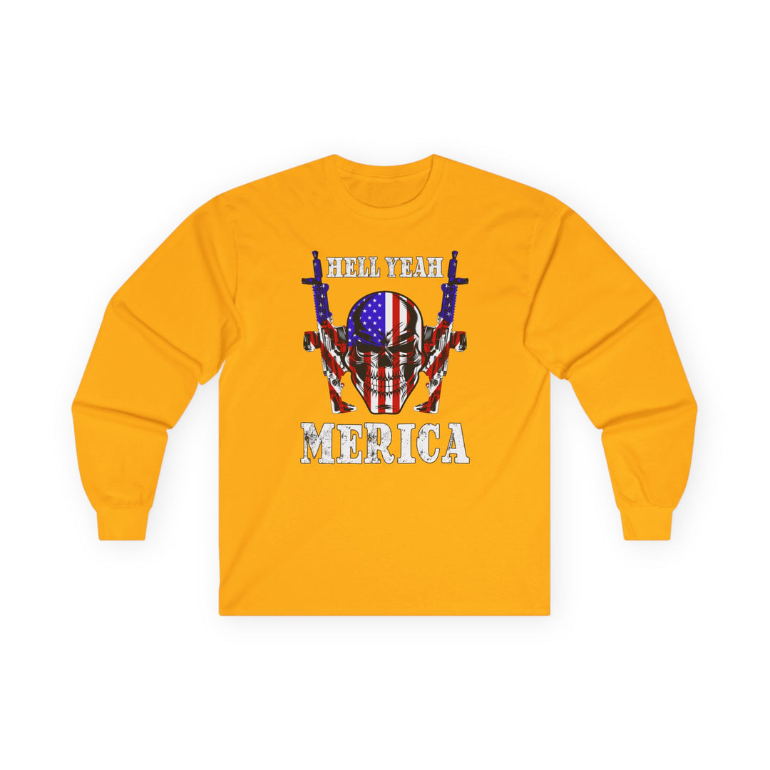 Hell Yeah Merica Long Sleeve Tee