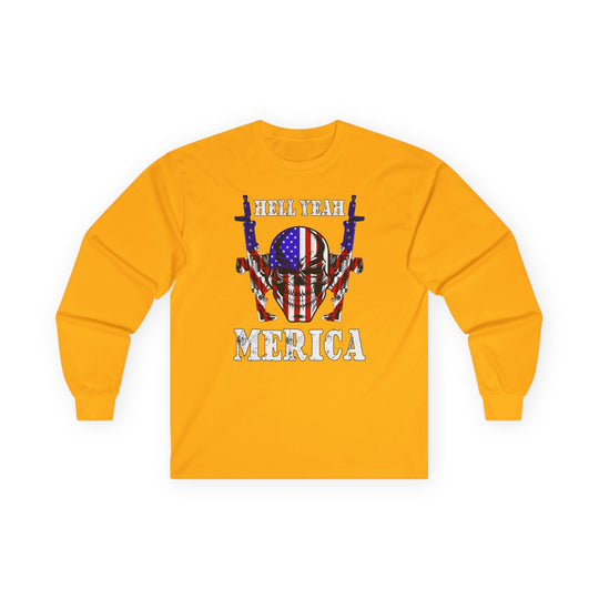 Hell Yeah Merica Long Sleeve Tee