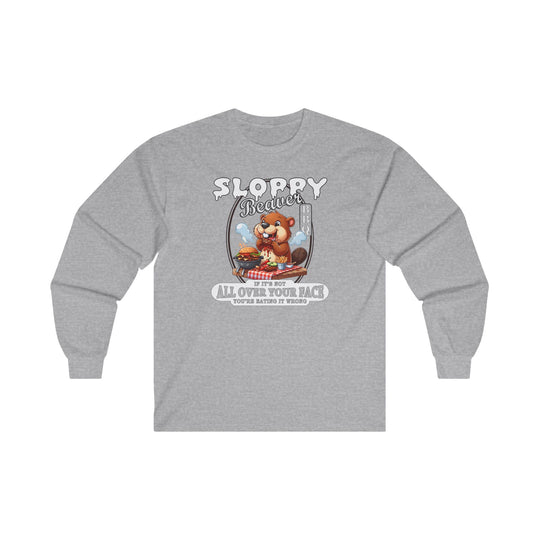 Sloppy Beaver BBQ Long Sleeve Tee