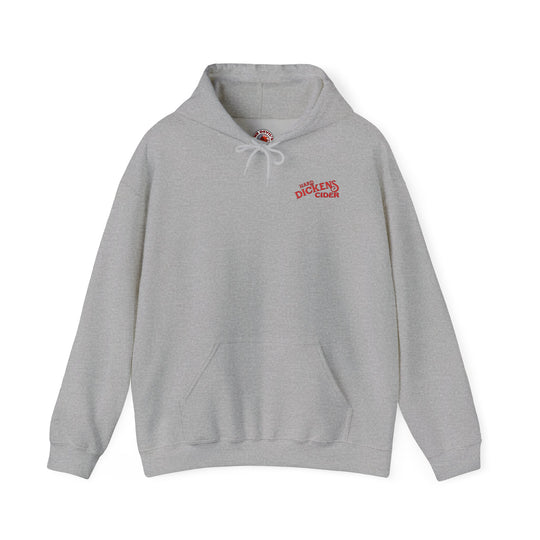 Hard Dickens Cider Front/Back Hooded Sweatshirt