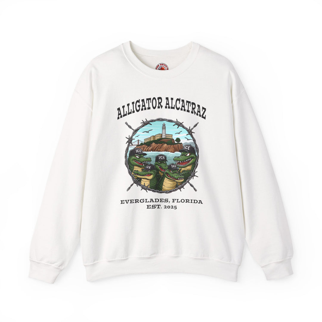 Alligator Alcatraz Crewneck Sweatshirt