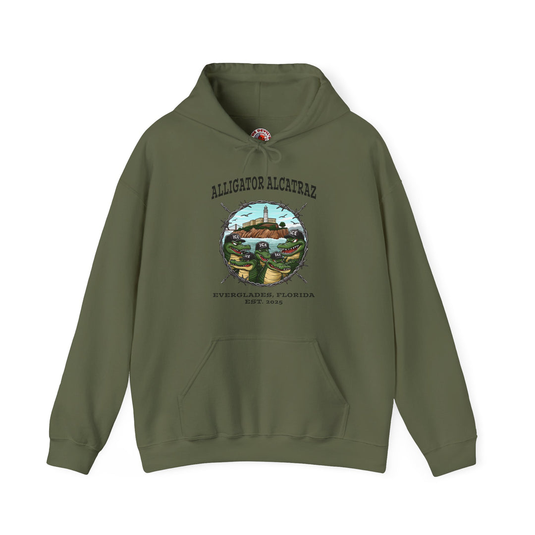 Alligator Alcatraz Hooded Sweatshirt