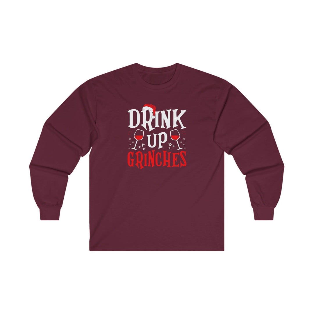 Drink Up Grinches Long Sleeve Tee