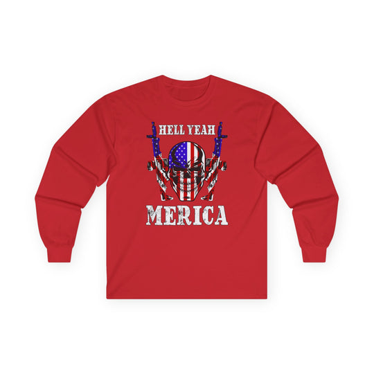 Hell Yeah Merica Long Sleeve Tee