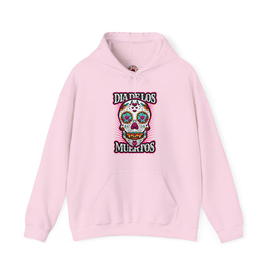 Dia De Los Muertos Skull Hooded Sweatshirt