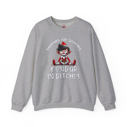 Snitches Get Stitches Crewneck Sweatshirt