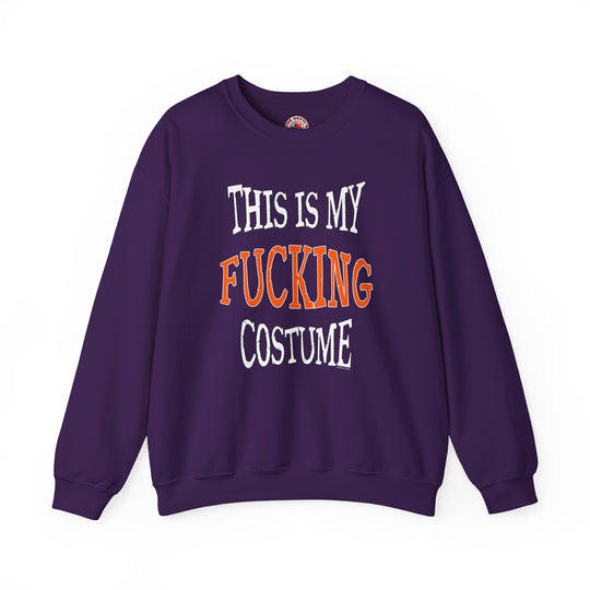 This Is My Fucking Costume Crewneck Sweatshirt