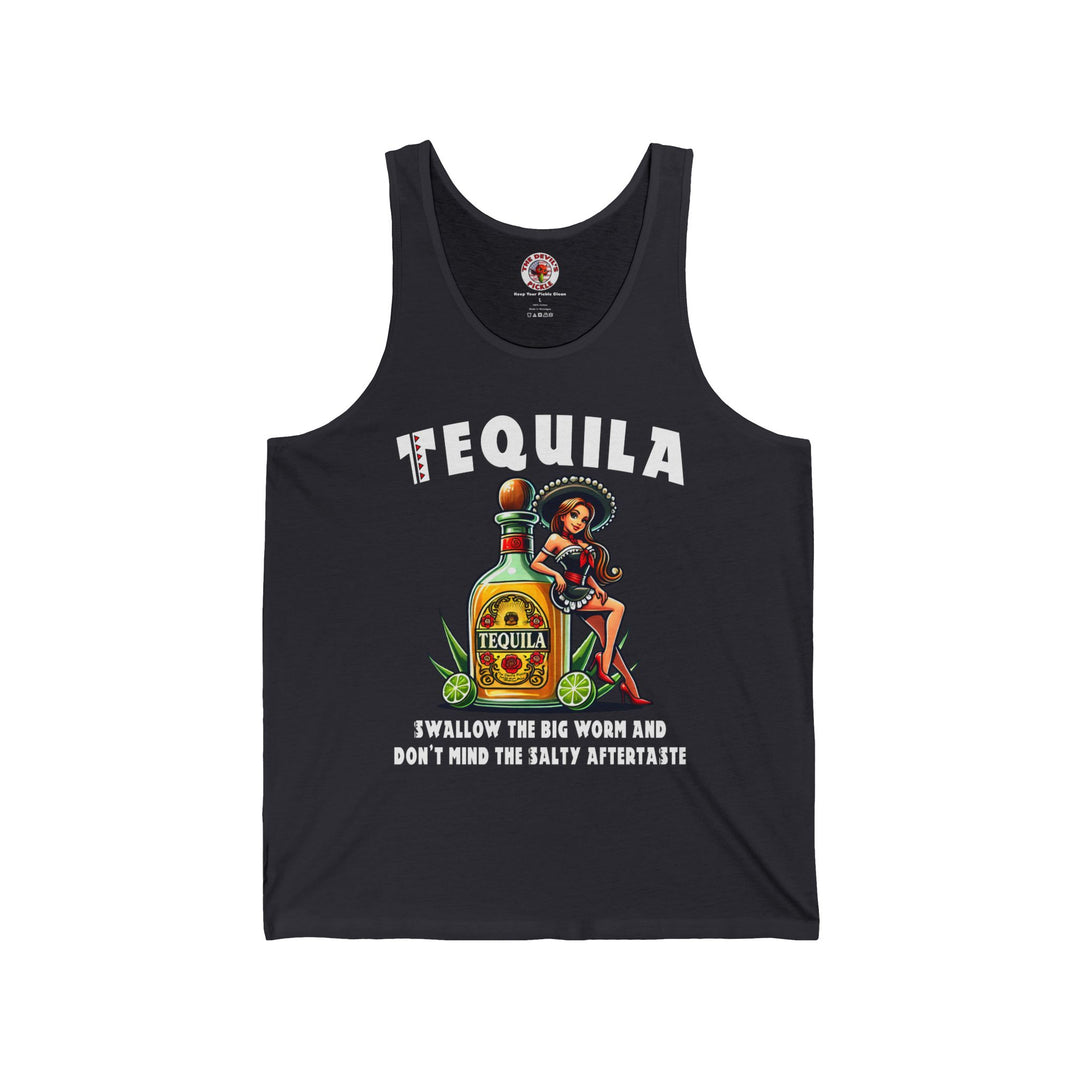 Tequila Swallow The Big Worm Tank Top