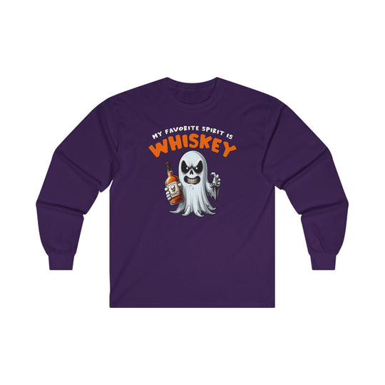 My Favorite Spirit Is Whiskey Long Sleeve Tee