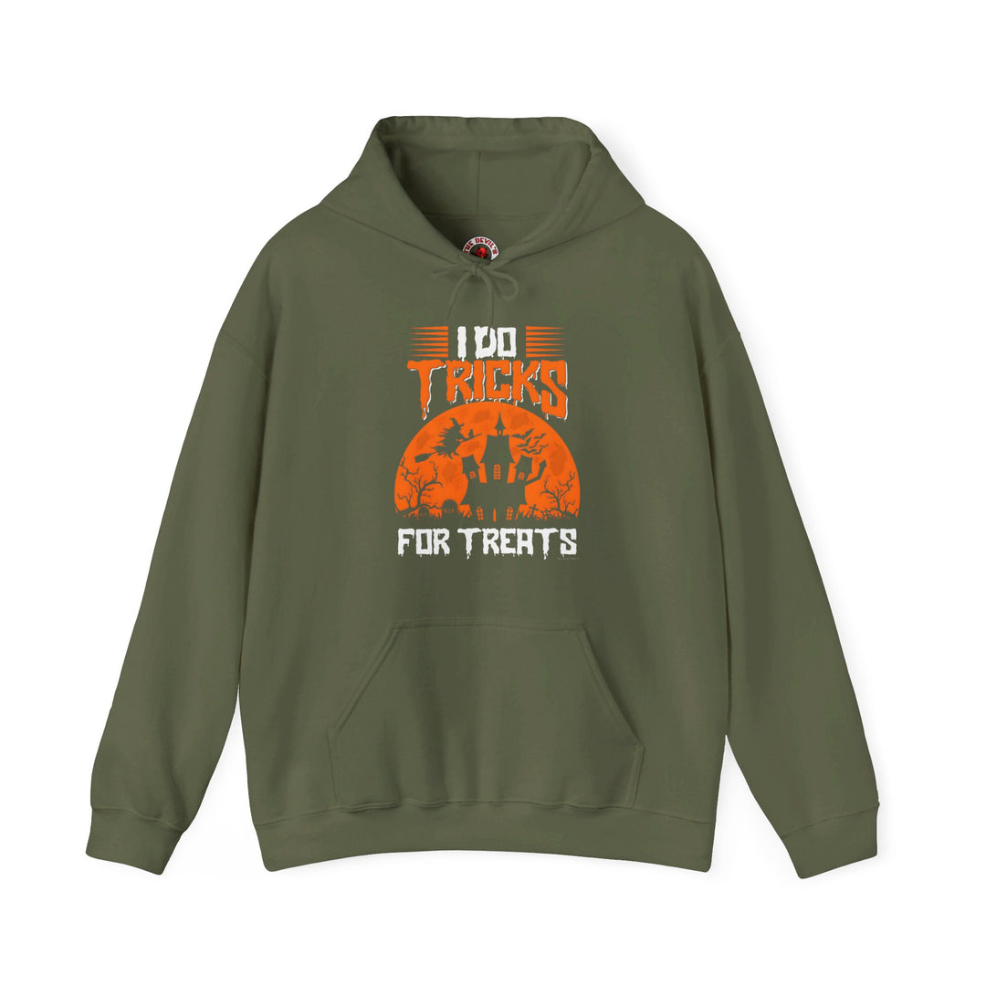 I Do Tricks For Treats Hooded Sweatshirt