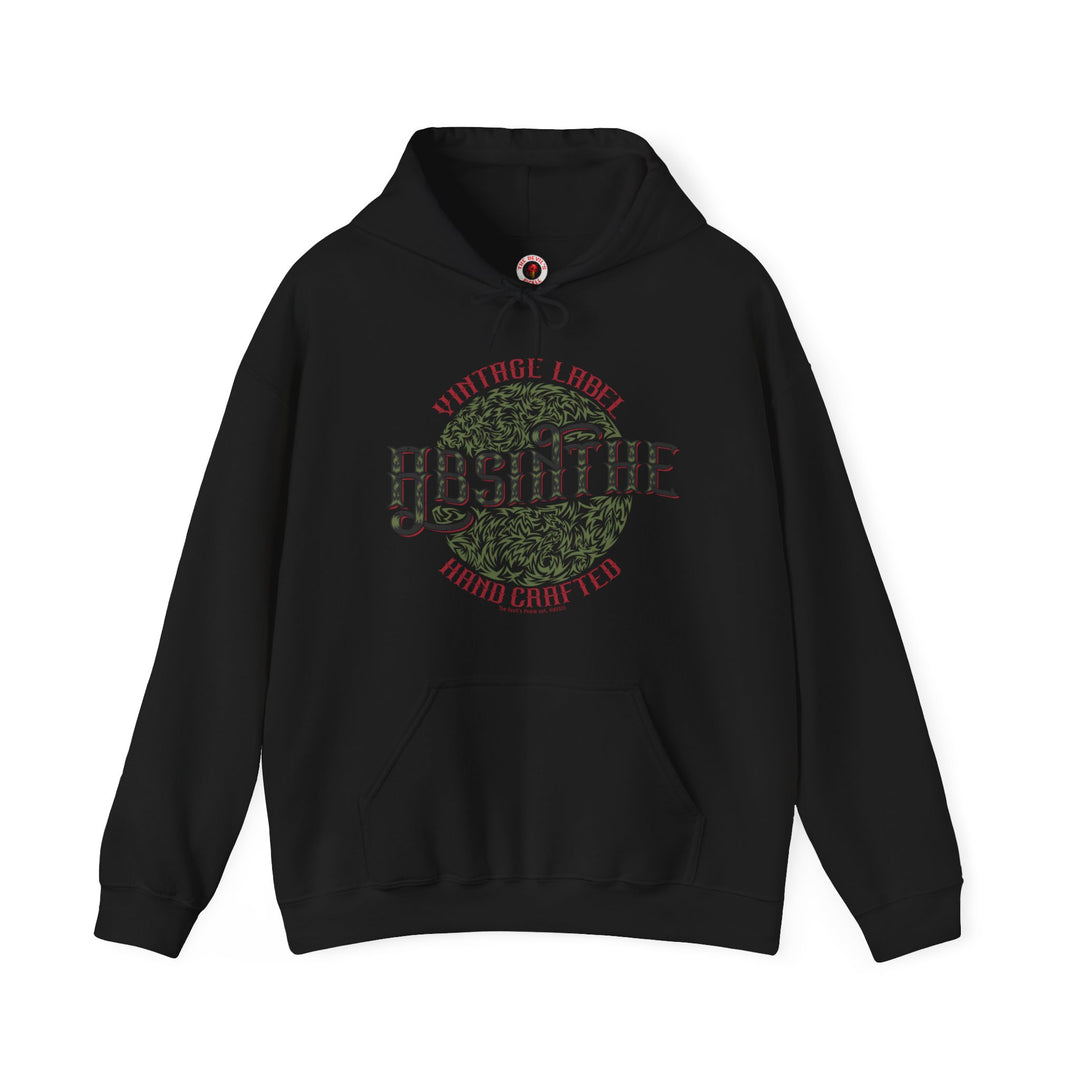 Vintage Label Absinthe Hooded Sweatshirt