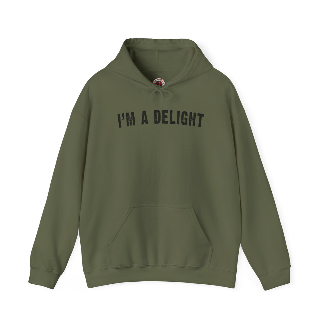 I'm A Delight Hooded Sweatshirt