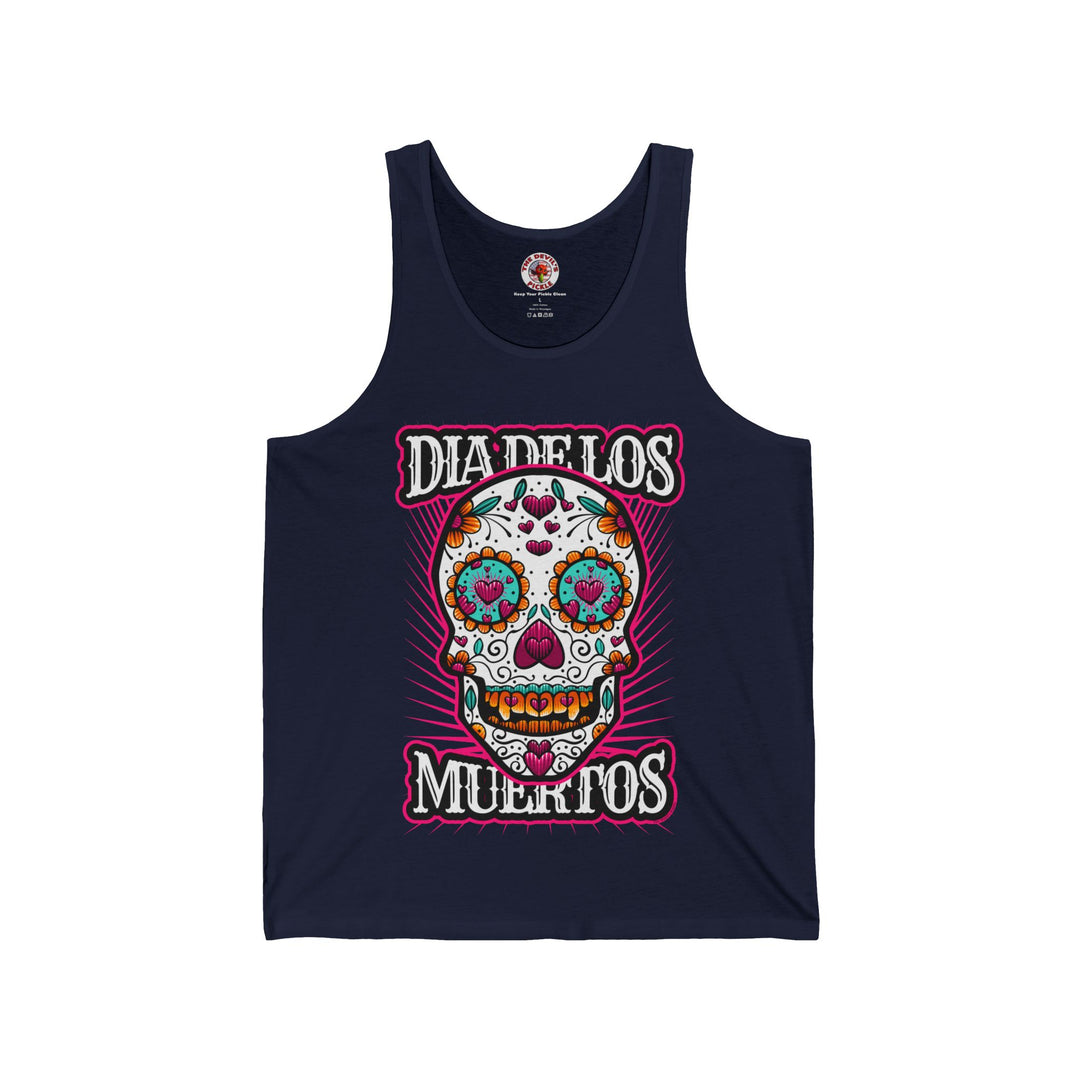 Dia De Los Muertos Skull Tank Top