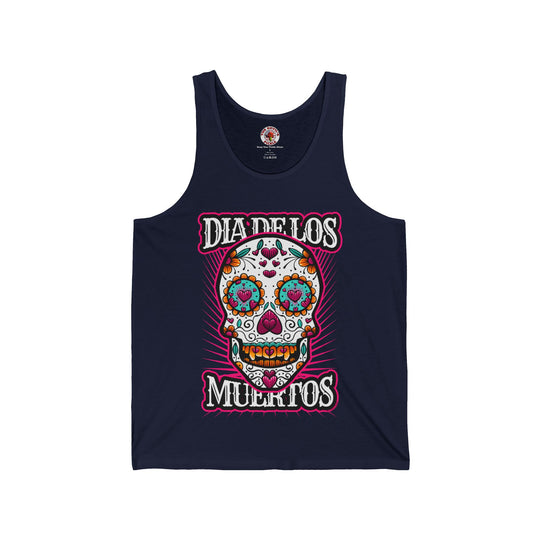 Dia De Los Muertos Skull Tank Top