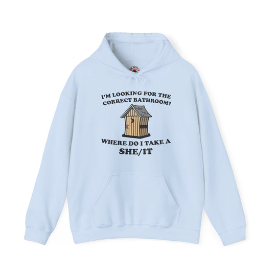 I'm Looking For The Correct Bathroom Hooded Sweatshirt