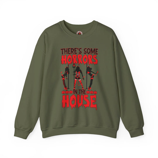 There's Some Horrors In The House Crewneck Sweatshirt