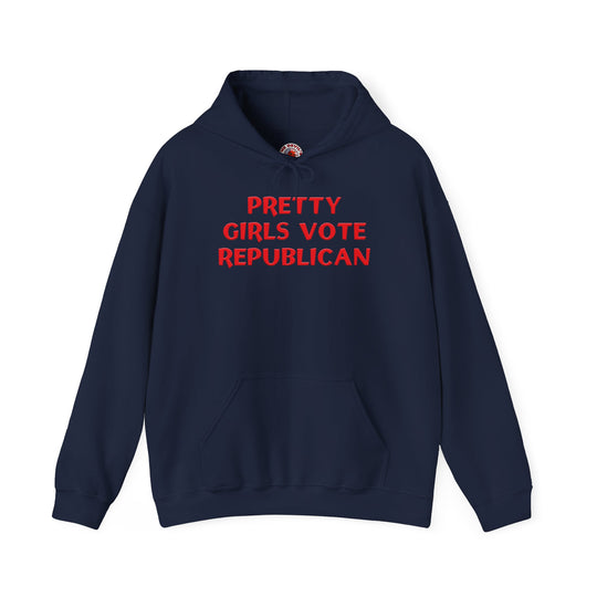 Pretty Girls Vote Republican Hooded Sweatshirt