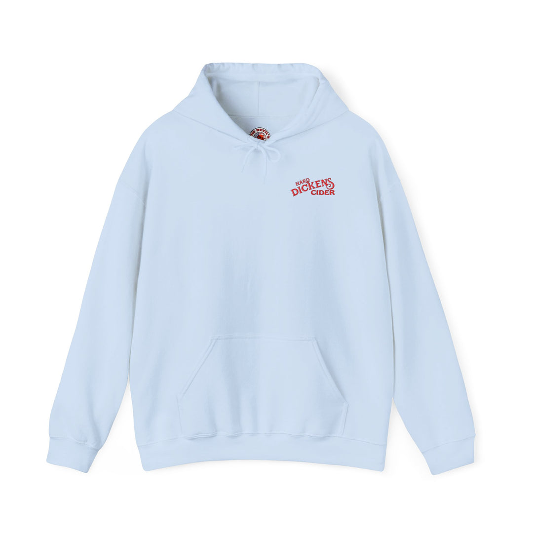 Hard Dickens Cider Front/Back Hooded Sweatshirt