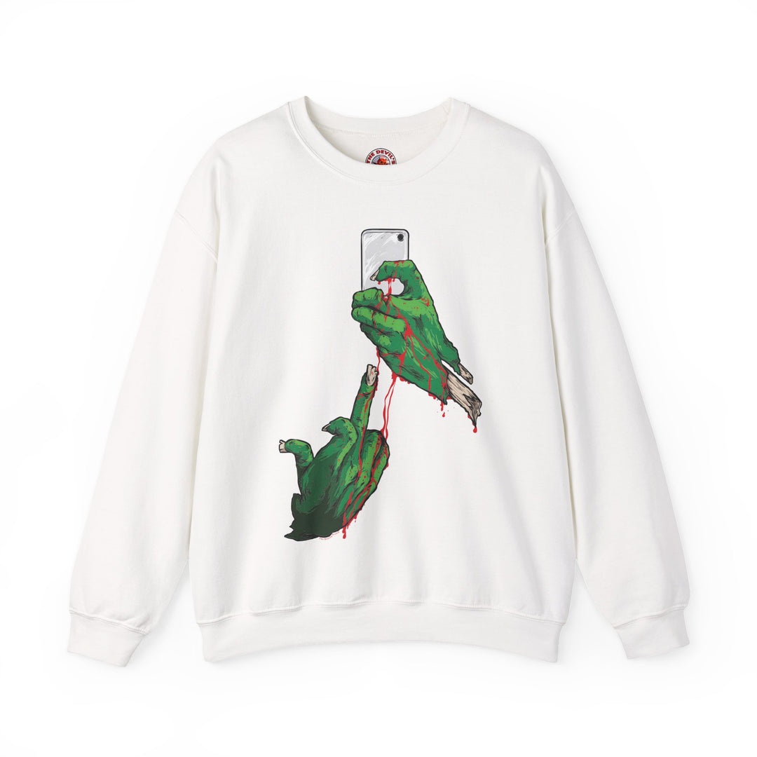 Selfie Monster Crewneck Sweatshirt