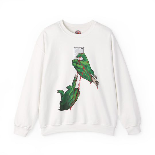 Selfie Monster Crewneck Sweatshirt